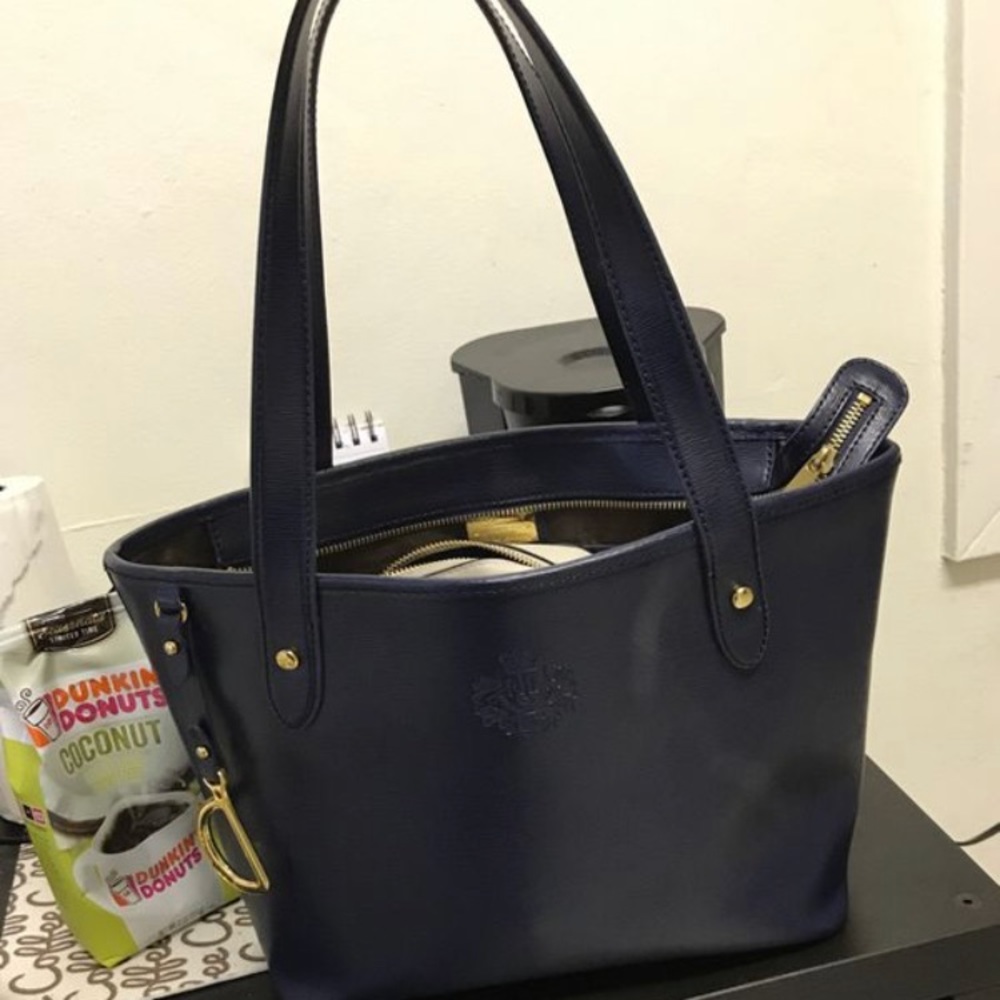 Navy Blue Ralph Lauren tote
